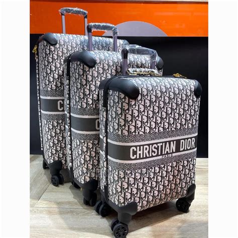 christian dior travel bag price|christian dior luggage set.